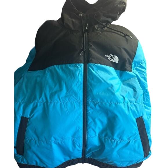 NORTH FACE Highrail Fleece Hooded Jacket Acoustic Size XXL New w/ Tag MSRP $170 - Picture 7 of 12